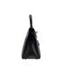 Kelly 28 Box Leather Black, side view